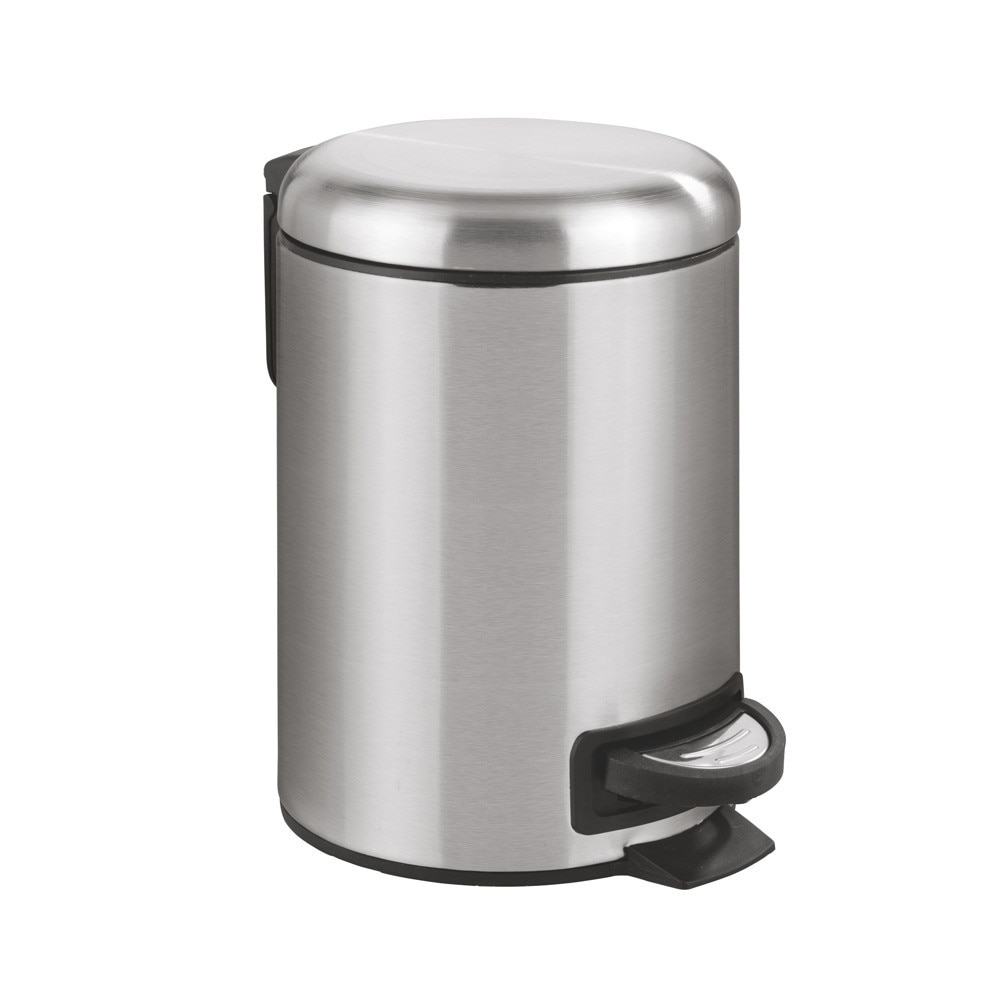 Cos de gunoi Wenko Leman, 3l, Otel, Argintiu