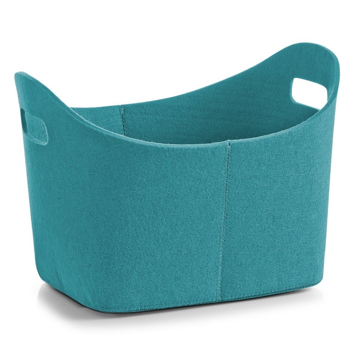 Cos de depozitare Zeller, Pasla, 26 L, Albastru