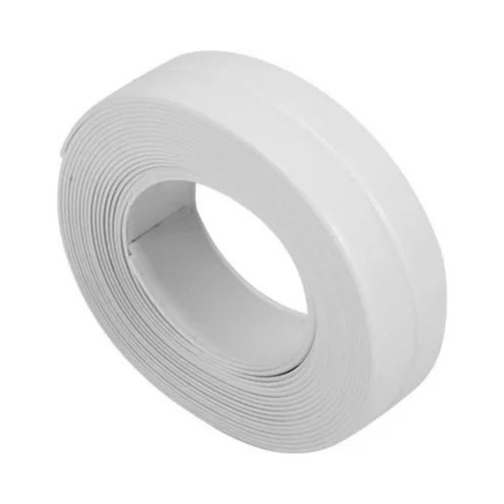Banda adeziva PVC colturi, alb gri maro, 22x320cm sau 38x320cm