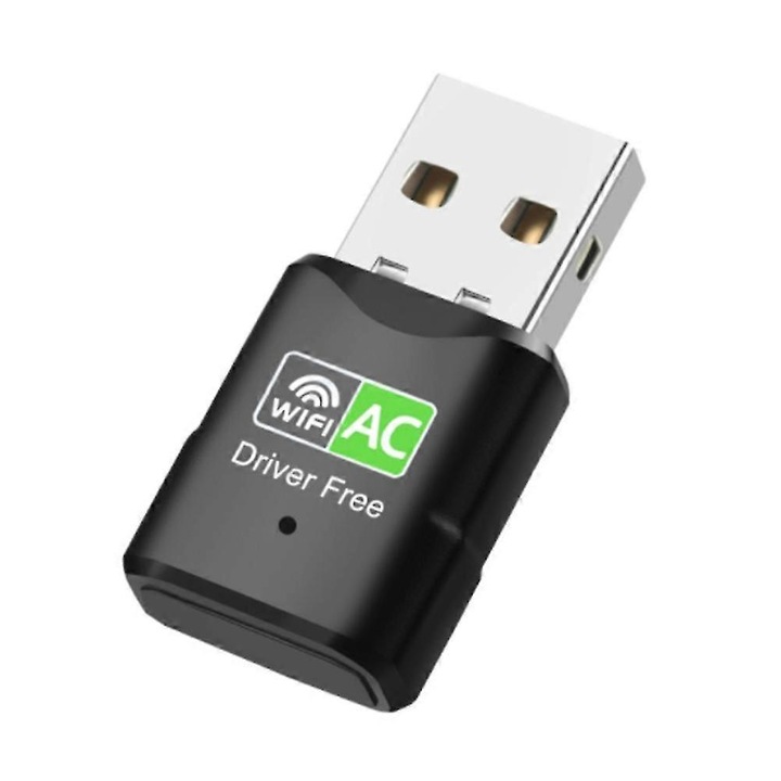 Placa retea wireless dual band 600Mbps negru 40x20x10mm