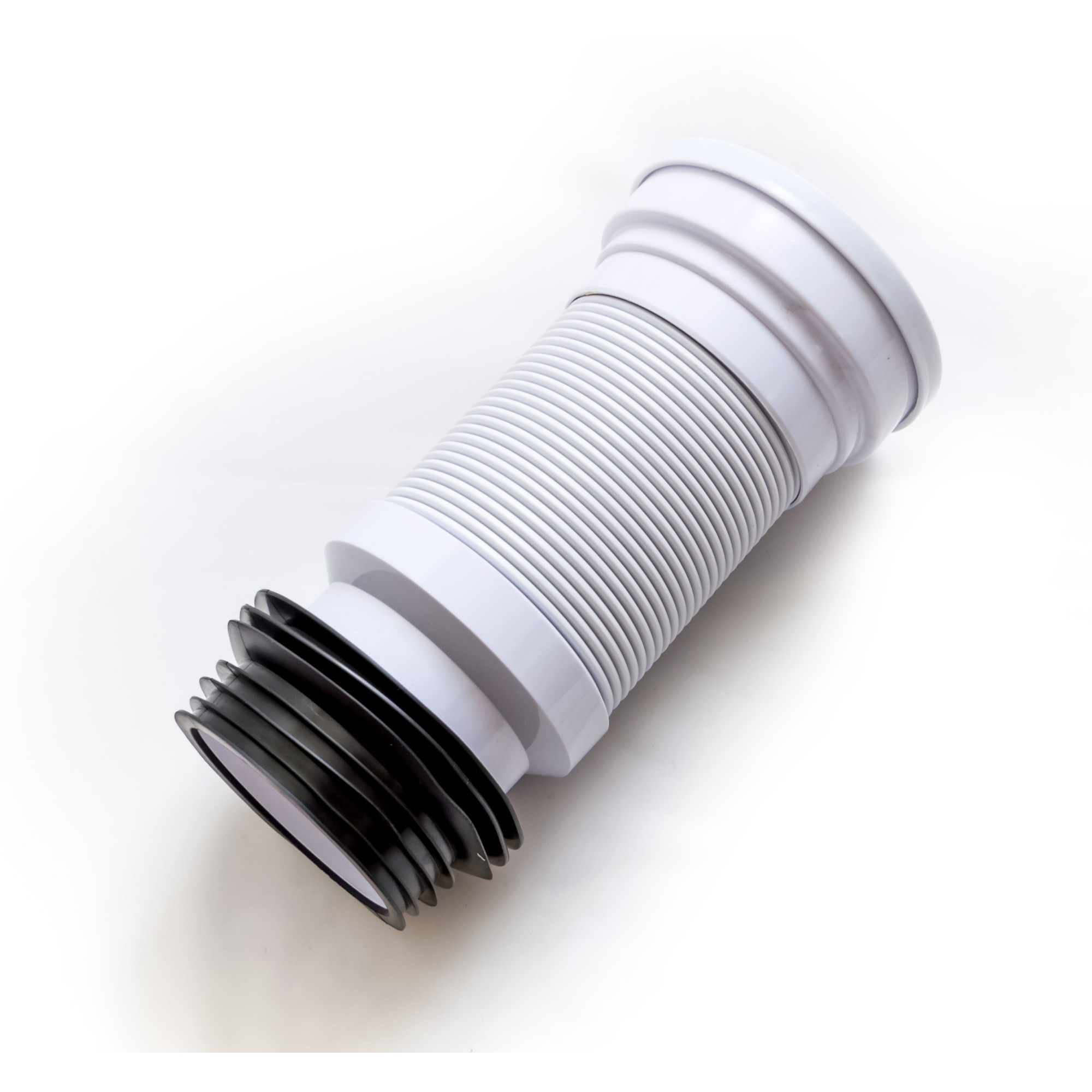 Racord extensibil premium cu insertie metalica pentru WC, diametru 110mm, lungime 550mm, Reecomer