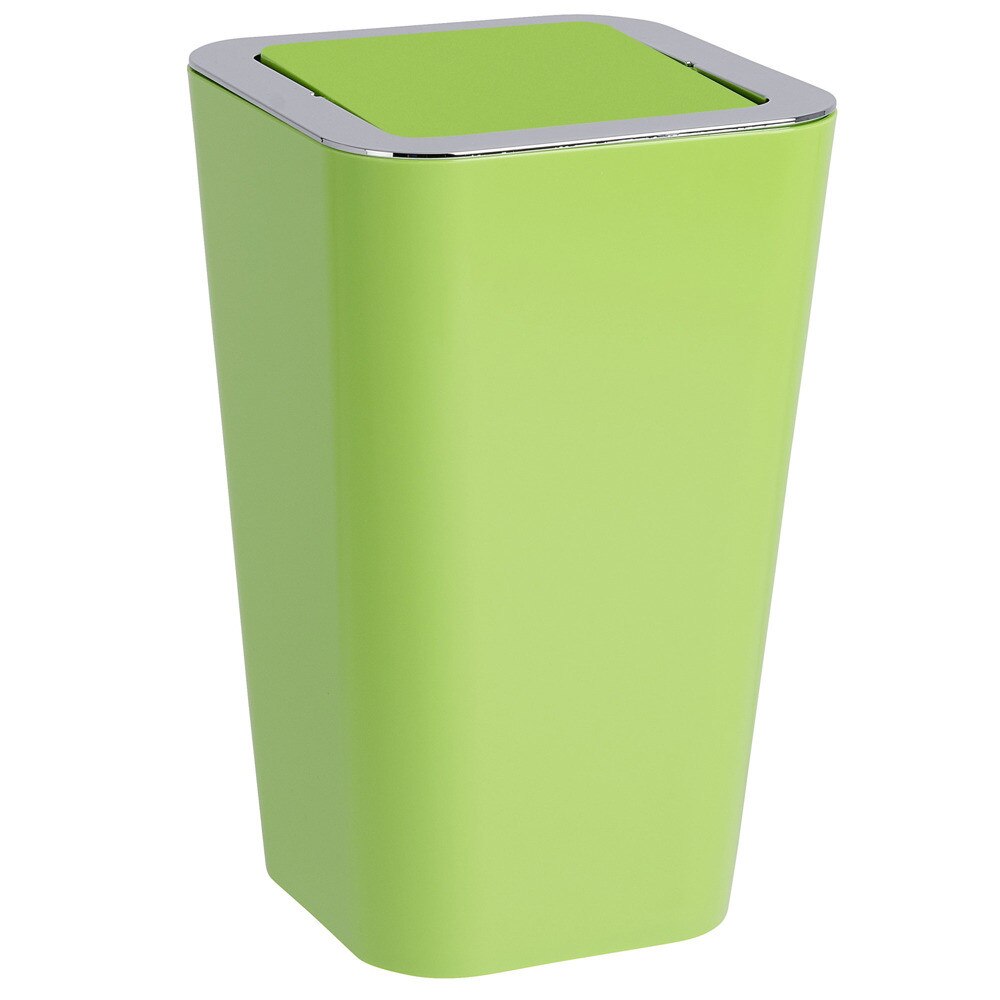 Cos de gunoi, Wenko, 6l, Plastic, Verde