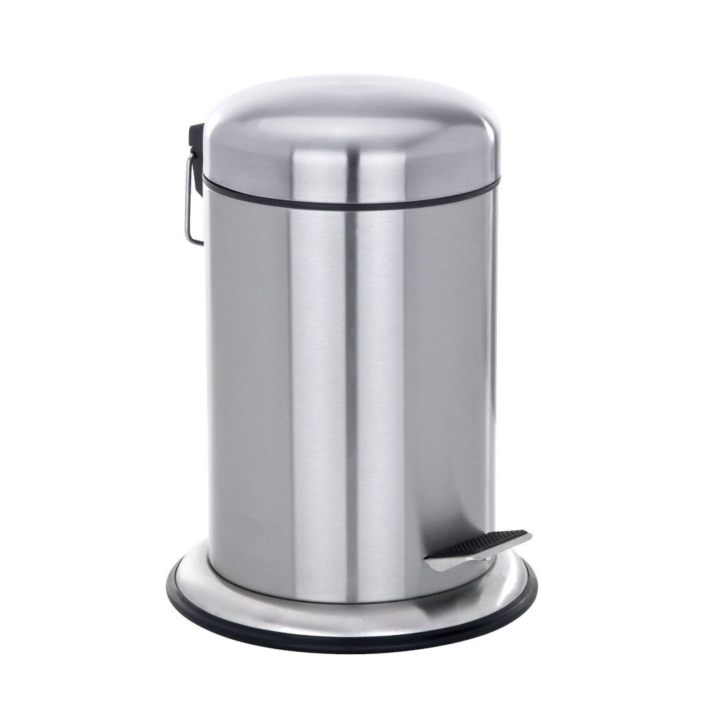 Cos de gunoi, Wenko Nova, Otel inoxidabil, Argintiu