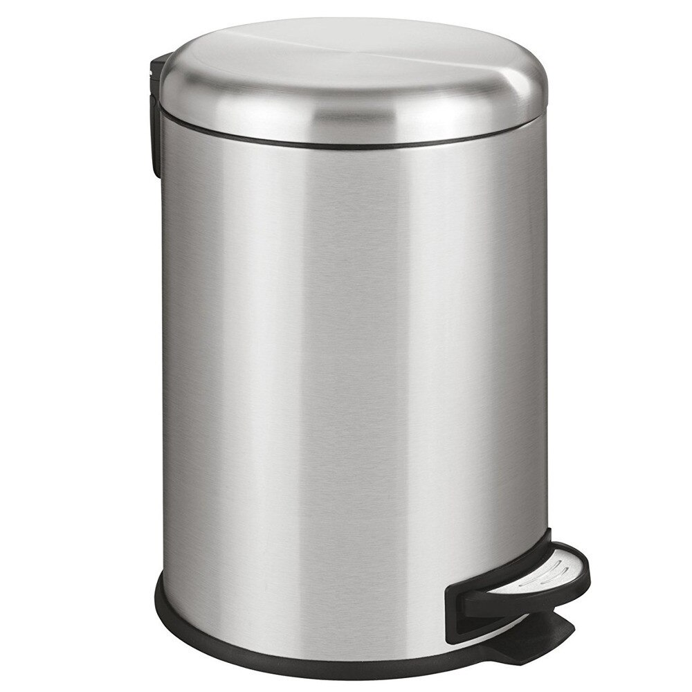 Cos de gunoi Wenko Leman, 30l, Otel, Argintiu