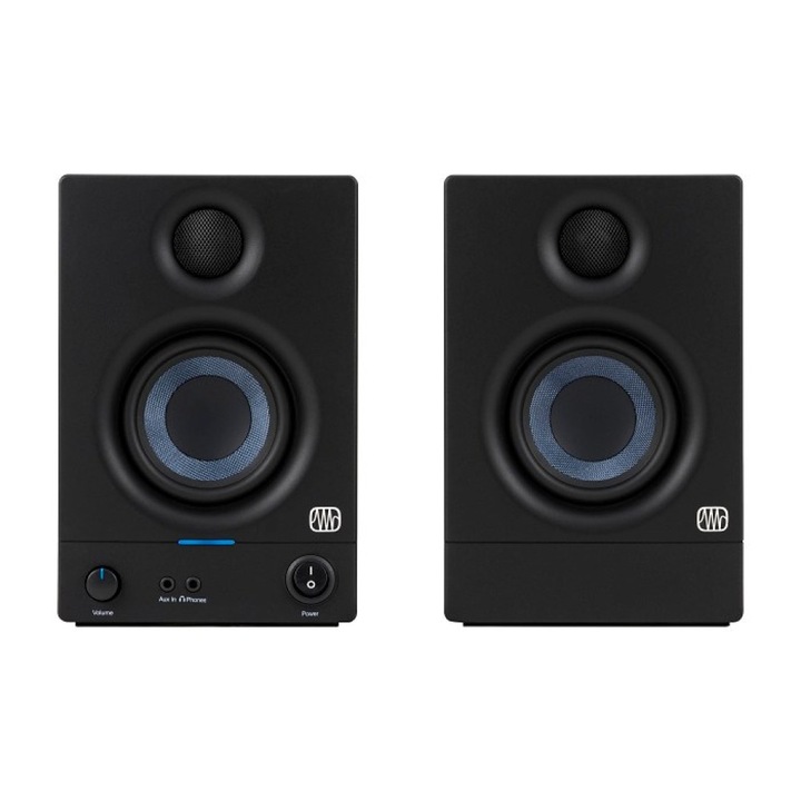 Boxe active PreSonus Eris 3.5, 25W, negru, 14x16,4x21cm, set