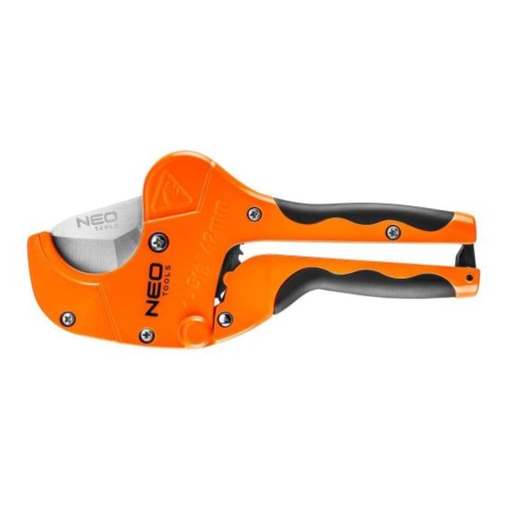 Клещи NEO TOOLS, За тръби, Оранжев/Черен, 13х3х270мм