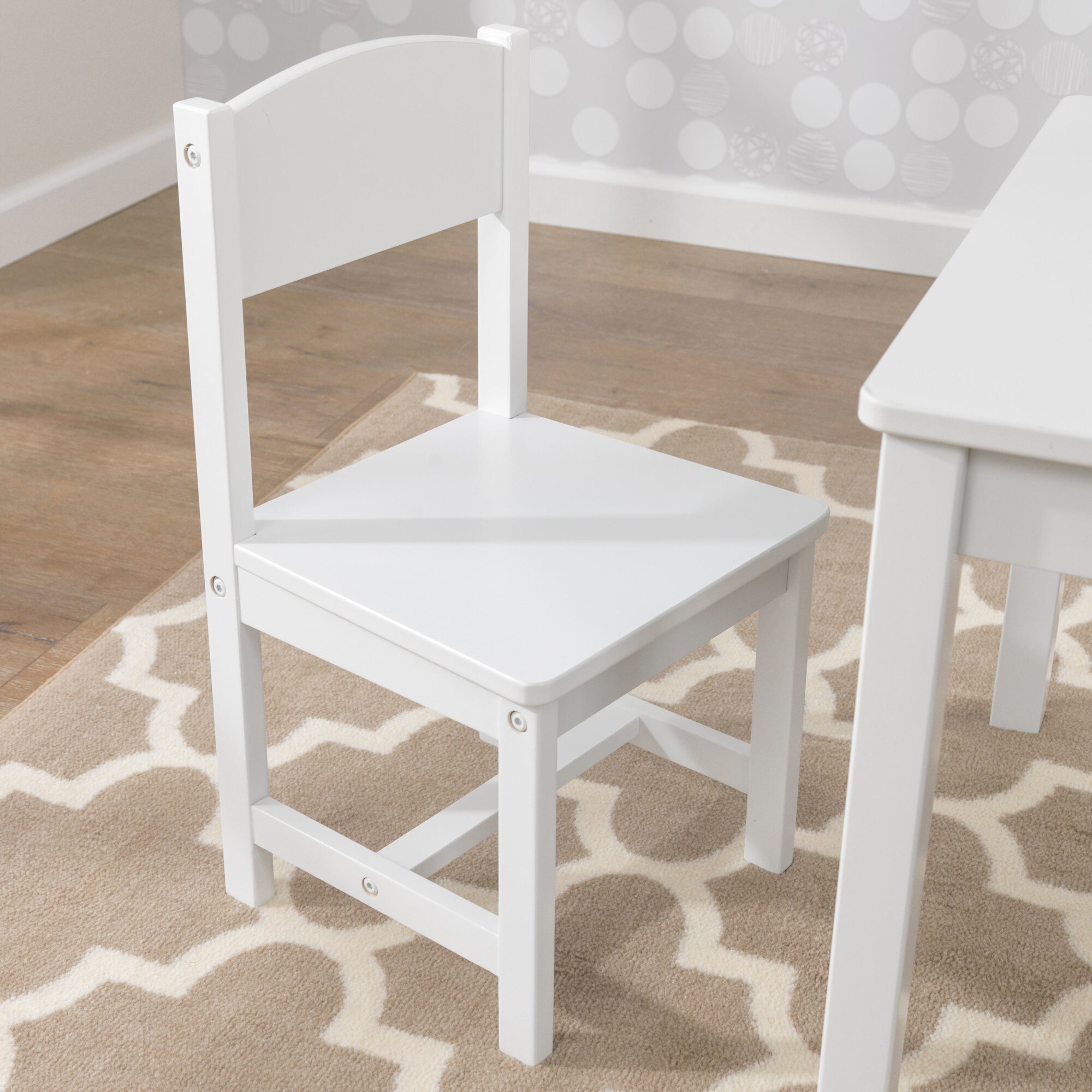 Gyermek asztal készlet 2 székkel Aspen Table and 2 Chair Set White ...