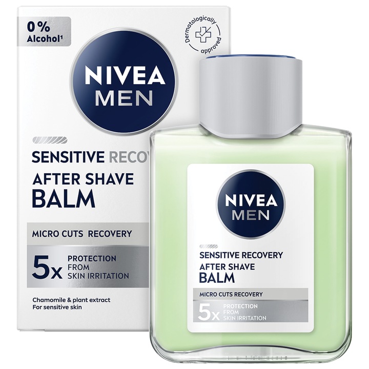 Balsam dupa ras NIVEA MEN Sensitive Recovery, 100 ml