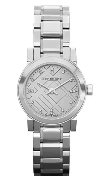 Дамски часовник Burberry Dimond BU9213, INOX, Сребрист / Сребрист