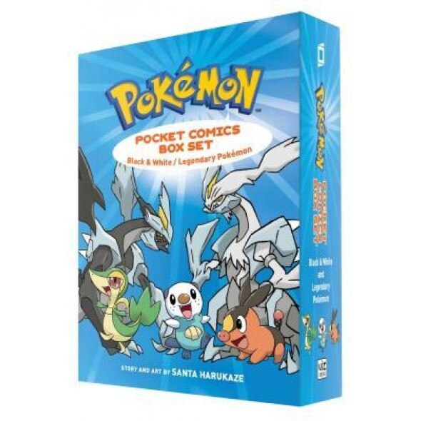 Pokemon Pocket Comics Box Set: Black & White / Legendary Pokemon, Santa Harukaze (Author)