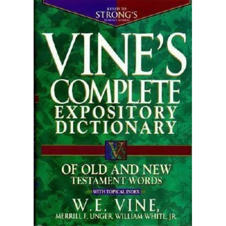 Vine's Expository Dictionary of Old and New Testament Words: Super Value Edition, W. E. Vine, Ss Nelson