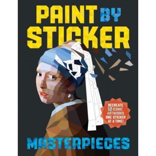 Paint by Sticker Masterpieces: Recreate 12 Iconic Artworks One Sticker at a Time!, Workman Publishing (Author)
