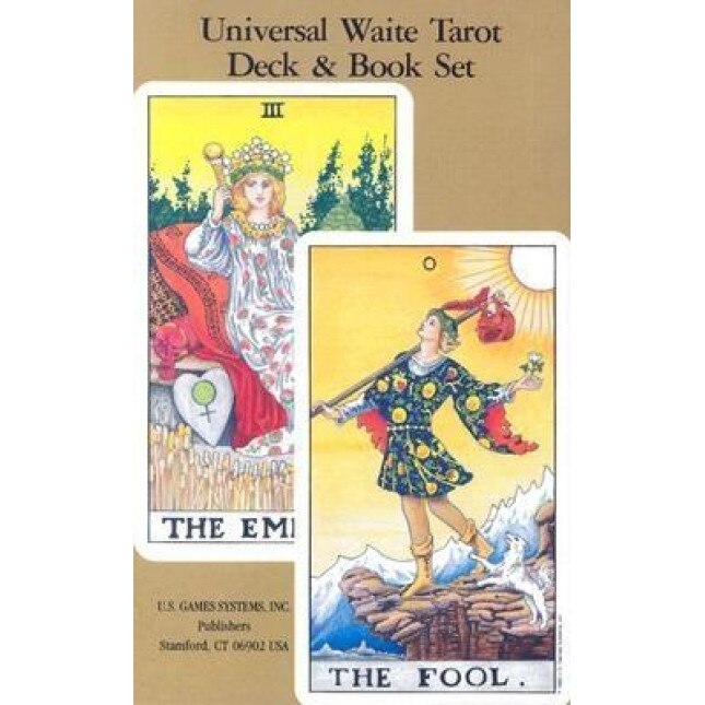 Universal Waite Tarot Deck [With Book] - Arthur Edward Waite
