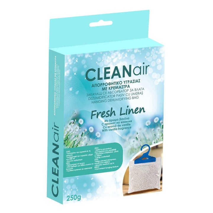 Umeras Dezumidificator Pasiv Fresh Linen 250g