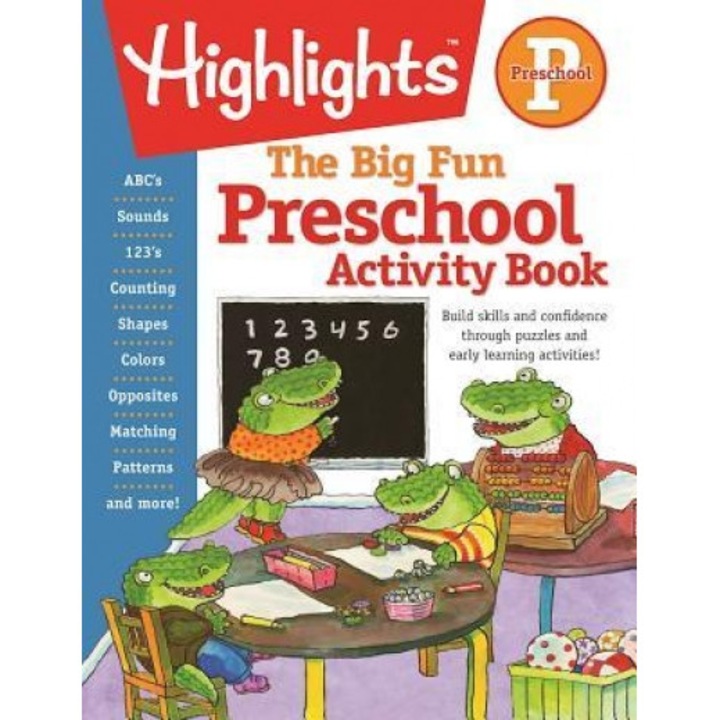The Big Fun Preschool Activity Book, Highlights (Created by)