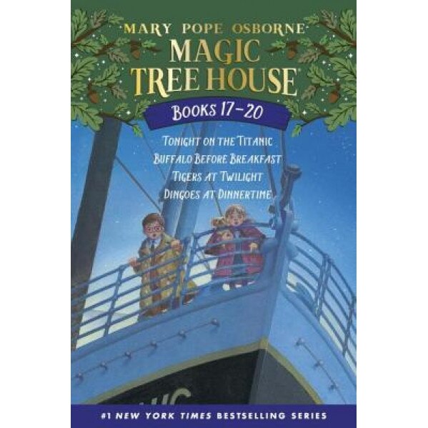 Magic Tree House Volumes 17-20: The Mystery of the Enchanted Dog, Mary Pope Osborne