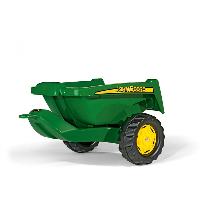 Детско Ремарке Rolly Toys John Deere Kipper, Зелен