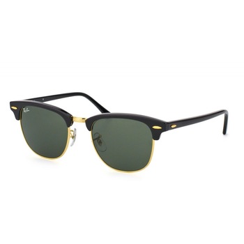 Ochelari de soare, Ray-Ban, Clubmaster, RB3016-W0365, Negri Ochelari de soare, Ray-Ban, Clubmaster, RB3016-W0365, Negri