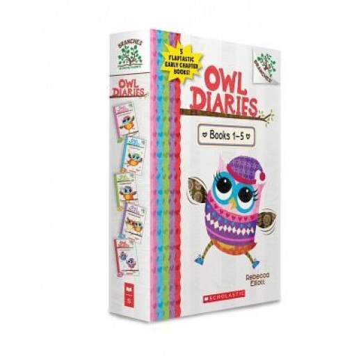 Owl Diaries, Books 1-5, Rebecca Elliott (Author)