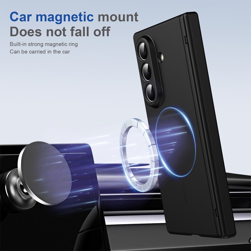 Husa pentru Samsung Galaxy Z Fold8 Ultra, Infinity Mag Case, Protectie ecran, MagSafe, Negru