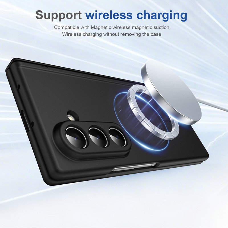 Husa pentru Samsung Galaxy Z Fold8 Ultra, Infinity Mag Case, Protectie ecran, MagSafe, Negru
