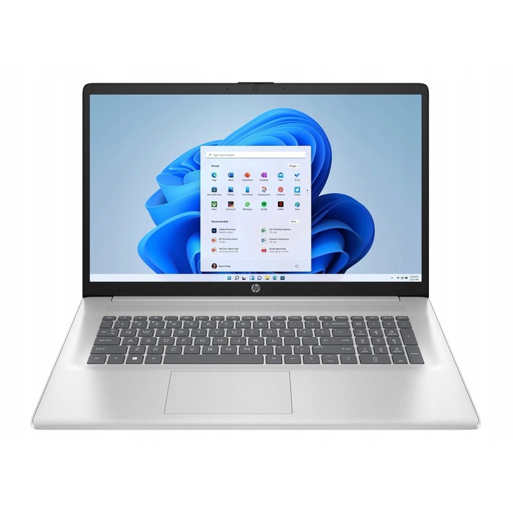 Laptop HP 17,3", Intel Core i3, 16GB, 512GB SSD, Full HD, IPS, negru, 40x25,8x2 cm