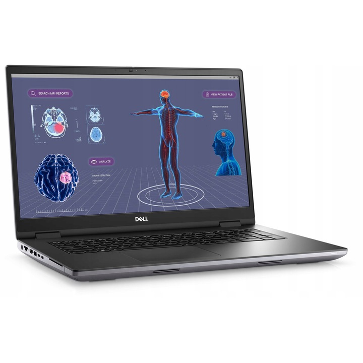 Laptop Dell Precision 17 7780, Intel Core i9, 32GB, 1TB SSD, RTX 4000, FHD, 17.3"