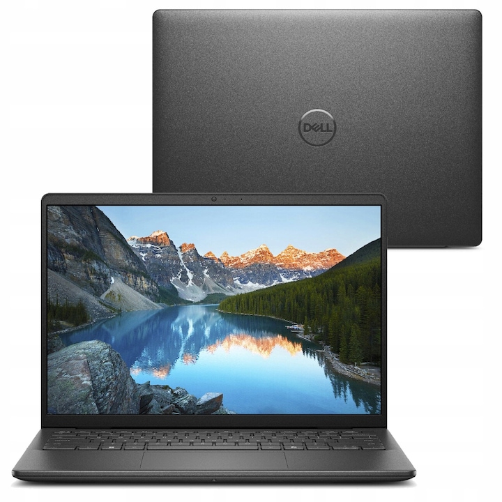 Laptop Dell Inspiron 14, Intel Core i5, 16GB, 512GB SSD, FHD+, negru, 314x226x19.9mm