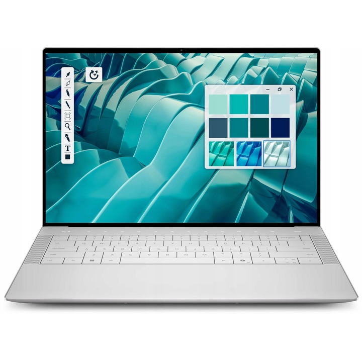 Laptop Dell XPS 14.5 OLED, Ultra 7, 32GB, 1TB, RTX 4050, negru, 320x216x18mm