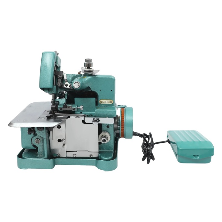 Masina de cusut overlock, 150W, 3000 cusaturi/min, reglabila, compacta, negru