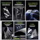 [2 az 1-ben csomag] 2 db Titan Privacy üvegfólia és 1 db Dust Removal Easy App telepítőkészlet iPhone 17 Pro Max-hoz