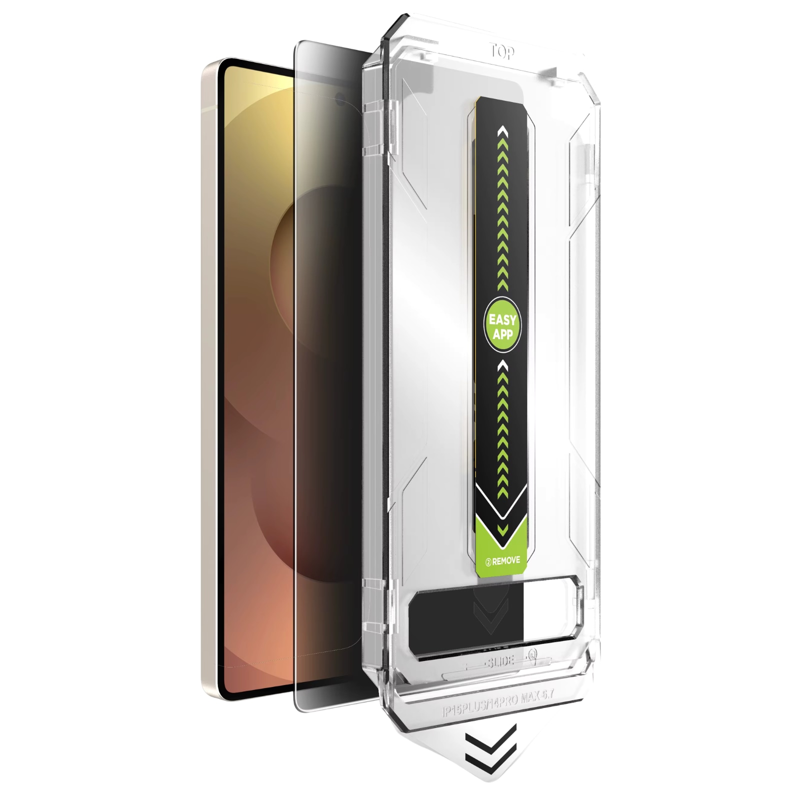 Kit Folie Sticla Privacy, Titan Dust Removal Easy App pentru Samsung Galaxy S26 Ultra