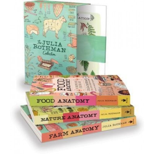 The Julia Rothman Collection: Farm Anatomy, Nature Anatomy, and Food Anatomy, Julia Rothman (Author)