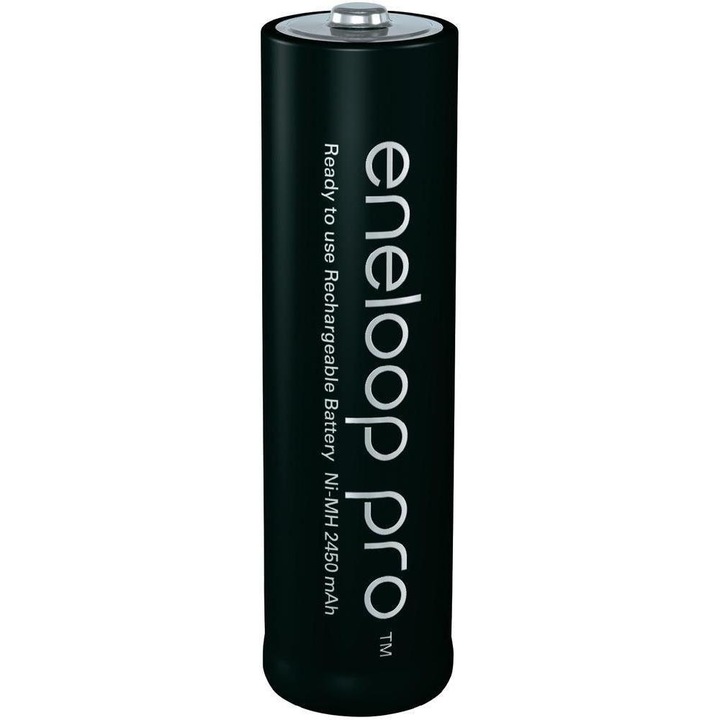 Acumulatori Panasonic Eneloop Pro AAA, 930mAh, 2 buc