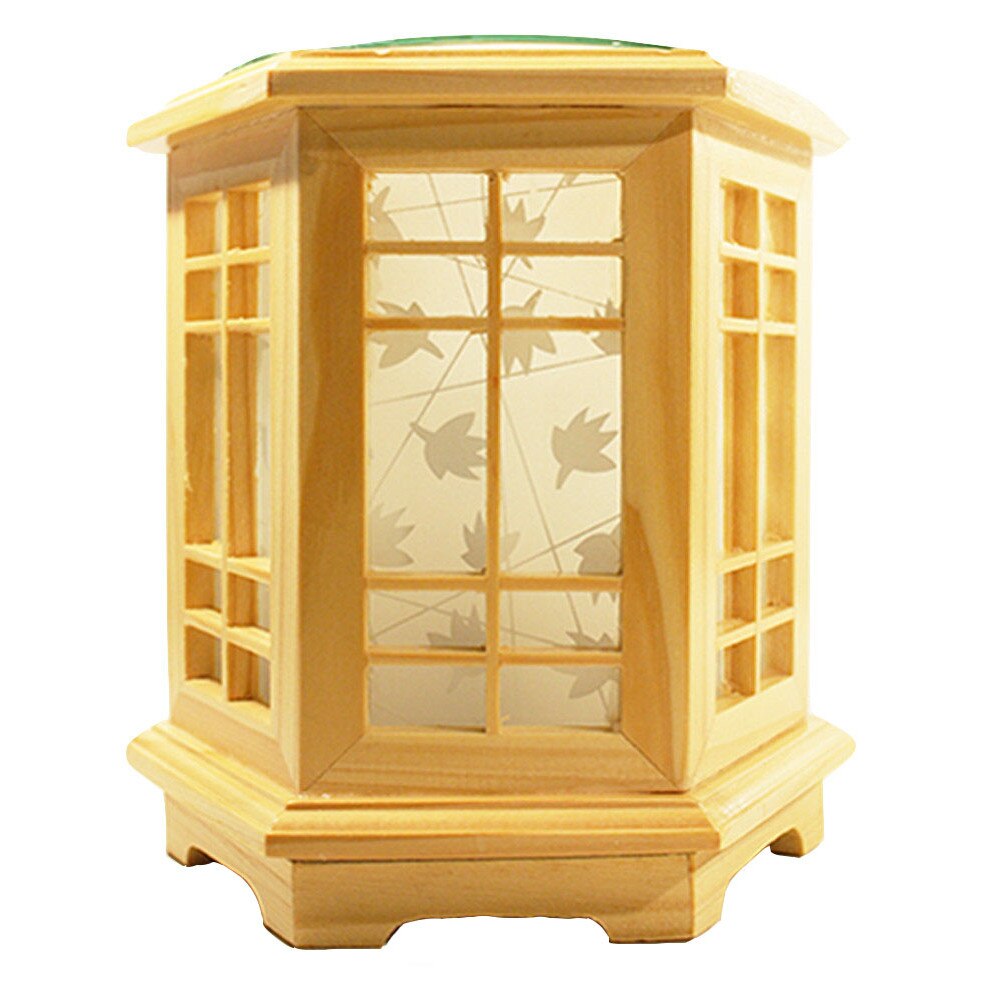 Lampa electrica aromaterapie Orson, Lemn Natur
