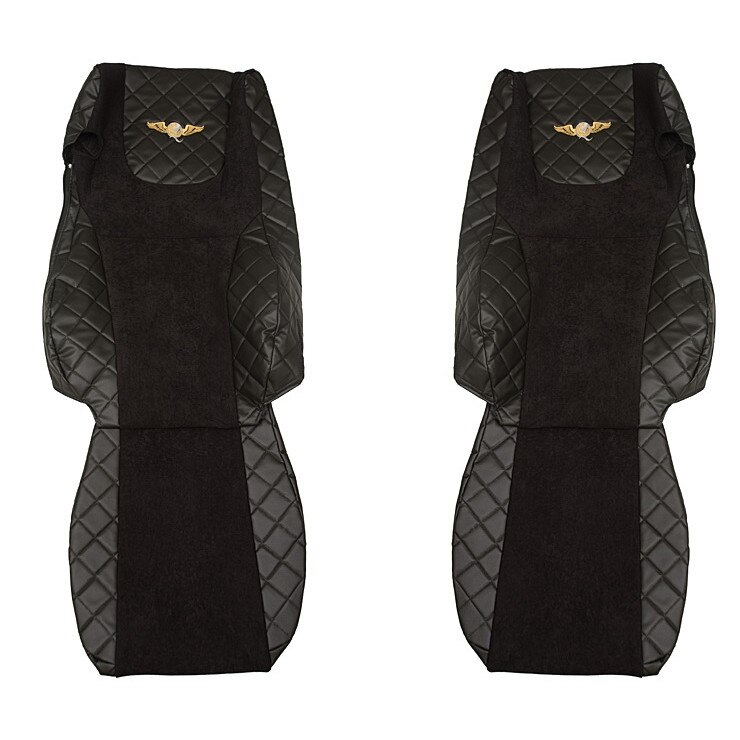 Set huse scaun DAF XF105 Euro 6 negru