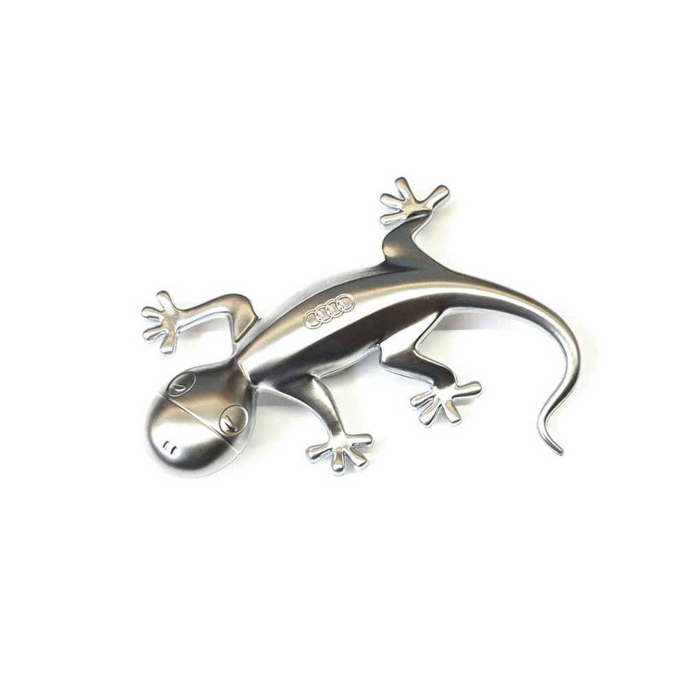 Figurina Metalica Audi Design Gecko, Argintiu