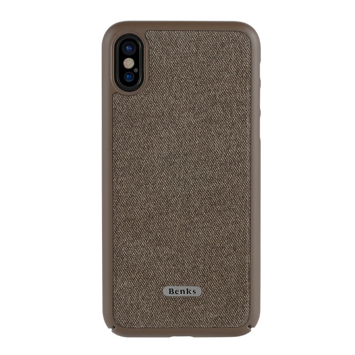 Benks Brownie brown iPhone X mobiltelefon tok, barna