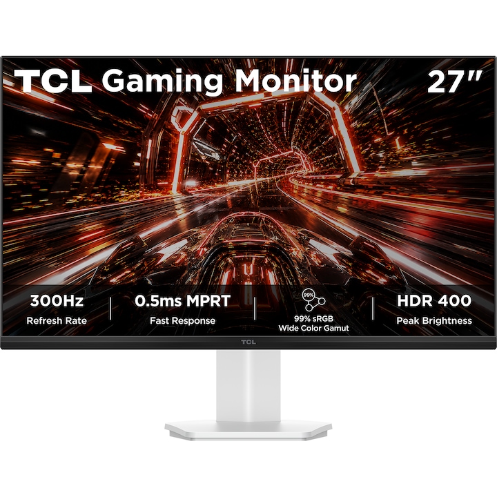 Monitor Gaming Asus TUF VG259QMRL5A, 24.5", Full HD (1920x1080), Fast-IPS, 310Hz(OC), 0.3ms, G-SYNC® compatible, AMD FreeSync™ Premium, VESA DisplayHDR™ 400, Adaptive-Sync, ELMB Sync, Dynamic Shadow Boost, Difuzoare 2Wx2, DP 1.4, HDMI 2.0, Pivot, Black