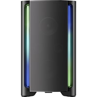 Sistem audio portabil TCL TP200K, 220W , Dynamic Range Boost Algorithm, Karaoke Mode with Echo & Gain Controls, Dynamic light show, Dual 8" woofers, Autonomie de pana la 12 ore, USB playback and Bluetooth streaming, Culoare Negru
