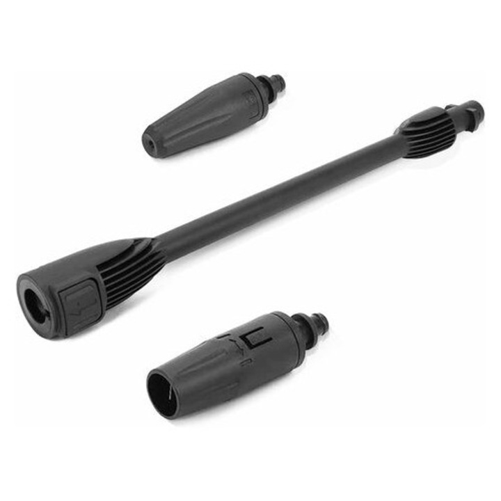 Lance pentru Karcher, lance rotativa cu functie dubla pentru masini de spalat cu presiune Karcher K2 K3 K4 K5 K6 K7, pistol de spalat cu duza reglabila, jet de aer, lance turbo pentru Kärcher WHWY