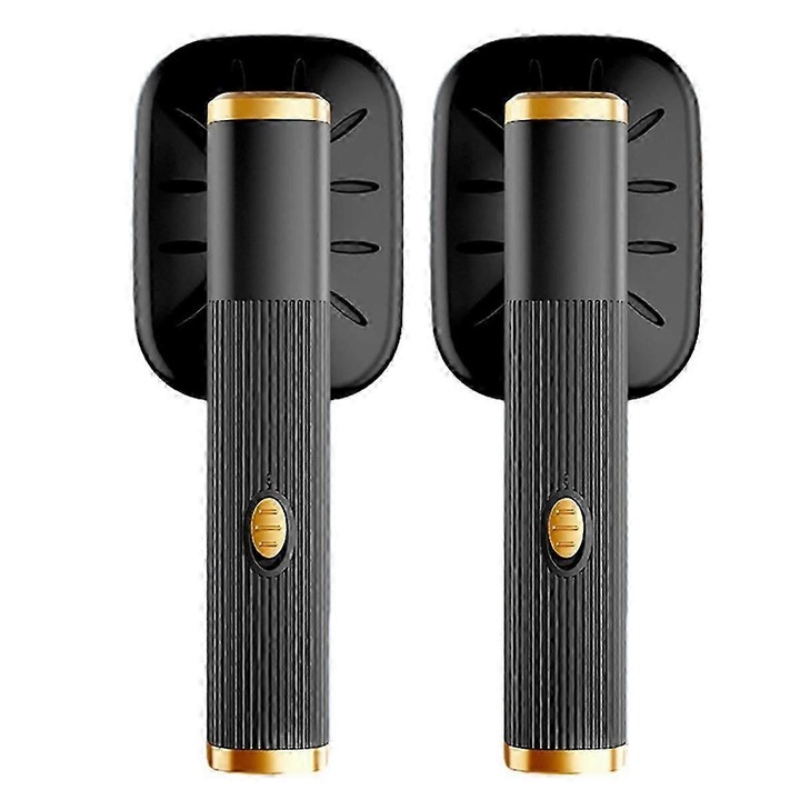 Fier de calcat portabil, rotativ, negru, 2 buc, 180°