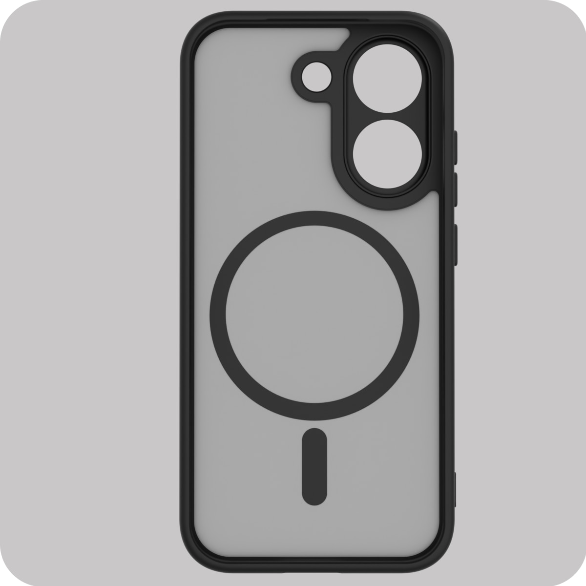 Husa telefon, Supero, compatibila MagSafe cu inel magnetic, include folie sticla securizata 9H, spate mat rezistent la amprente, protectie ridicata pentru camera, ultra-usoara, potrivita pentru Poco X8 Pro, negru