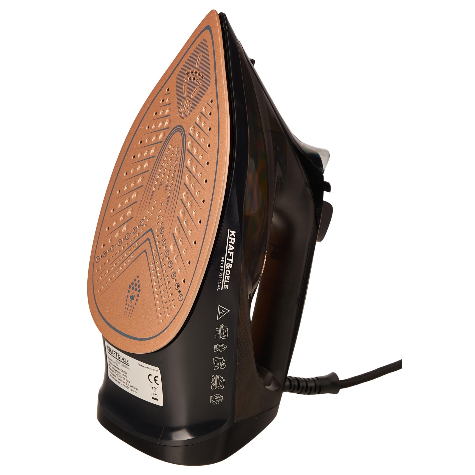 Fier de calcat cu abur 3200 W, rezervor 330 ml (KD4322)