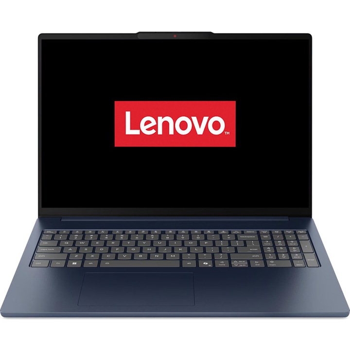 Laptop Lenovo 16'' IdeaPad Slim 5 16IPH11, WUXGA OLED, Procesor Intel® Core™ Ultra 7 355 (12M Cache, up to 4.70 GHz), 16GB DDR5, 1TB SSD, Intel Graphics, No OS, Cosmic Blue