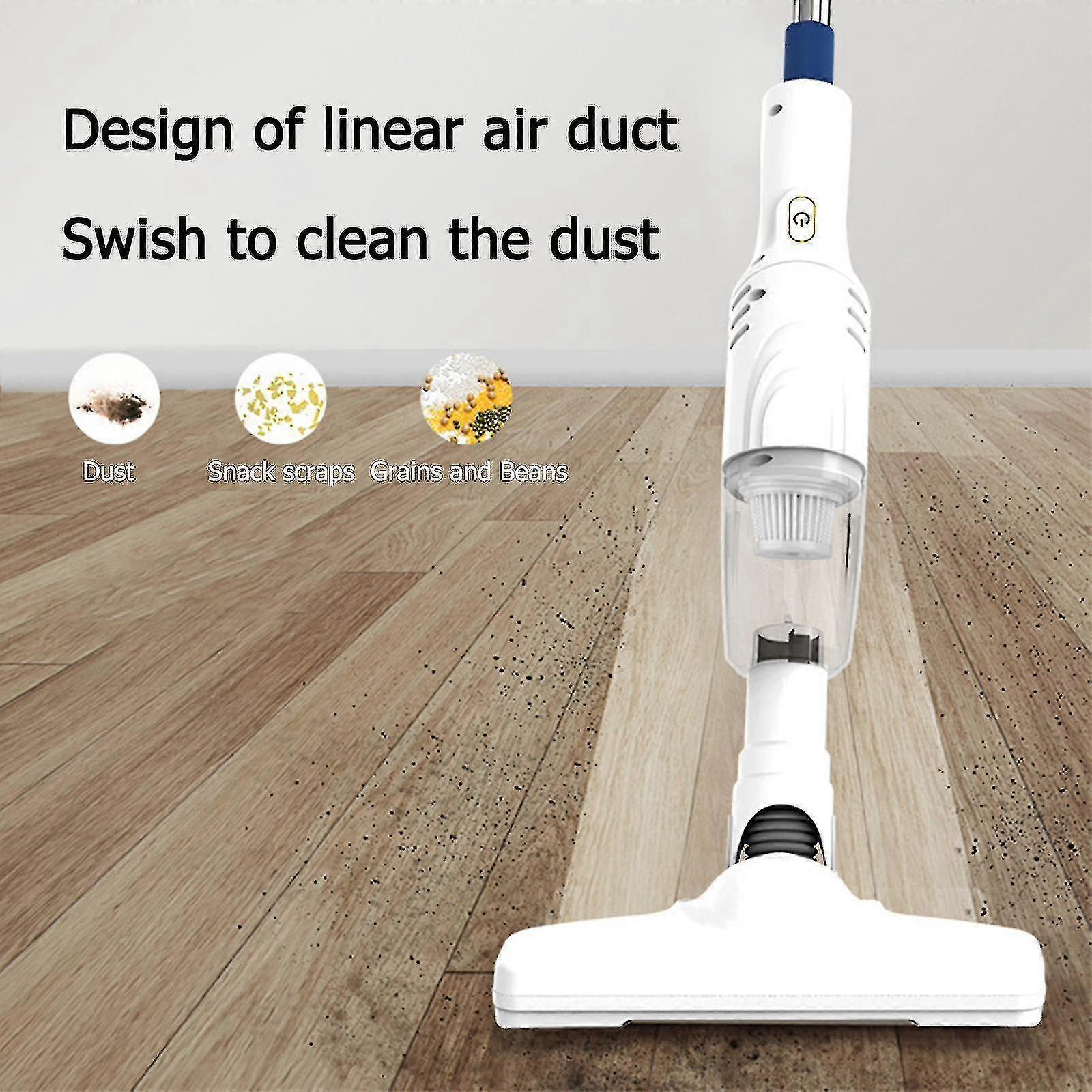 Aspirator vertical fara fir, 30 minute autonomie, alb, 92.3x21.3x6.9cm, set complet