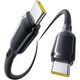 Cablu Baseus Picogo Fast Charging USB-C la USB-C 240W 1m negru