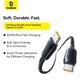 Cablu Baseus Picogo Fast Charging USB-C la USB-C 240W 1m negru