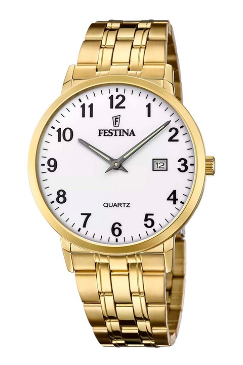 Festina, Часовник с неръждаема стомана, Златист