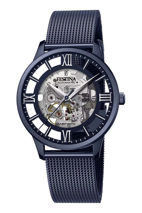 Festina, Аналогов часовник от неръждаема стомана, Океанско синьо